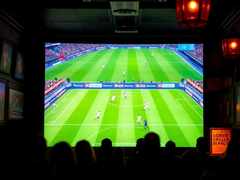 Match sur écran géant