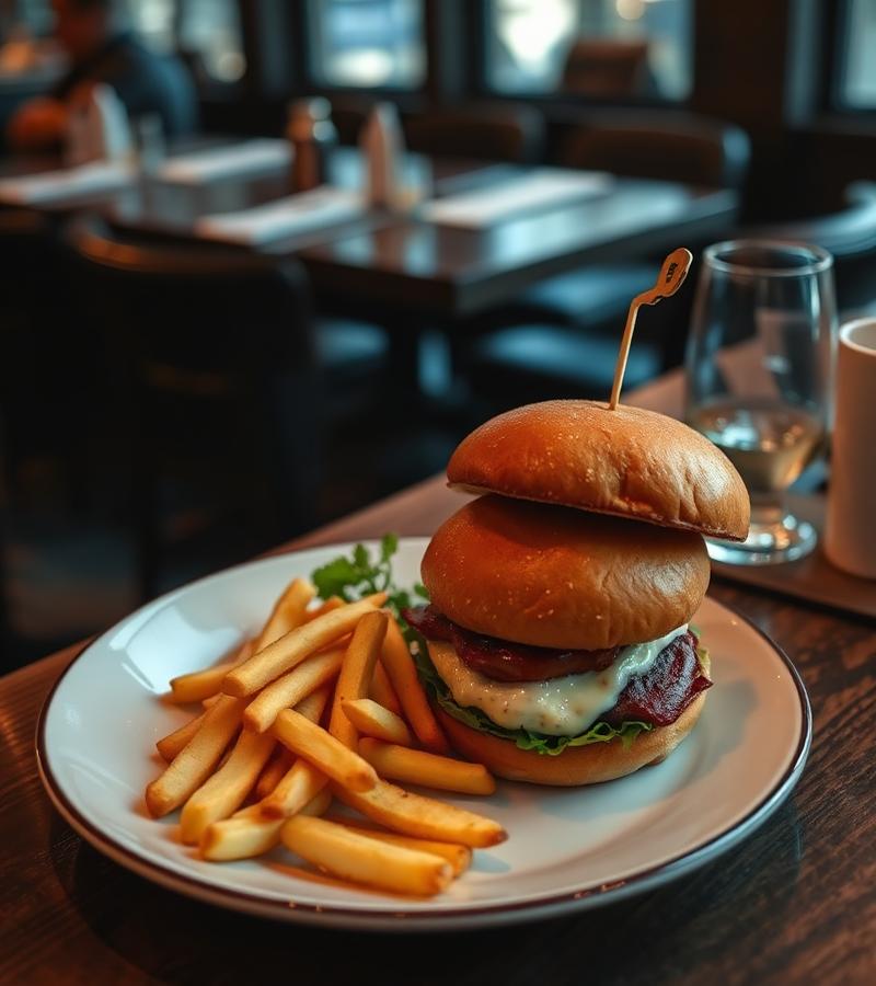 Plat de brasserie